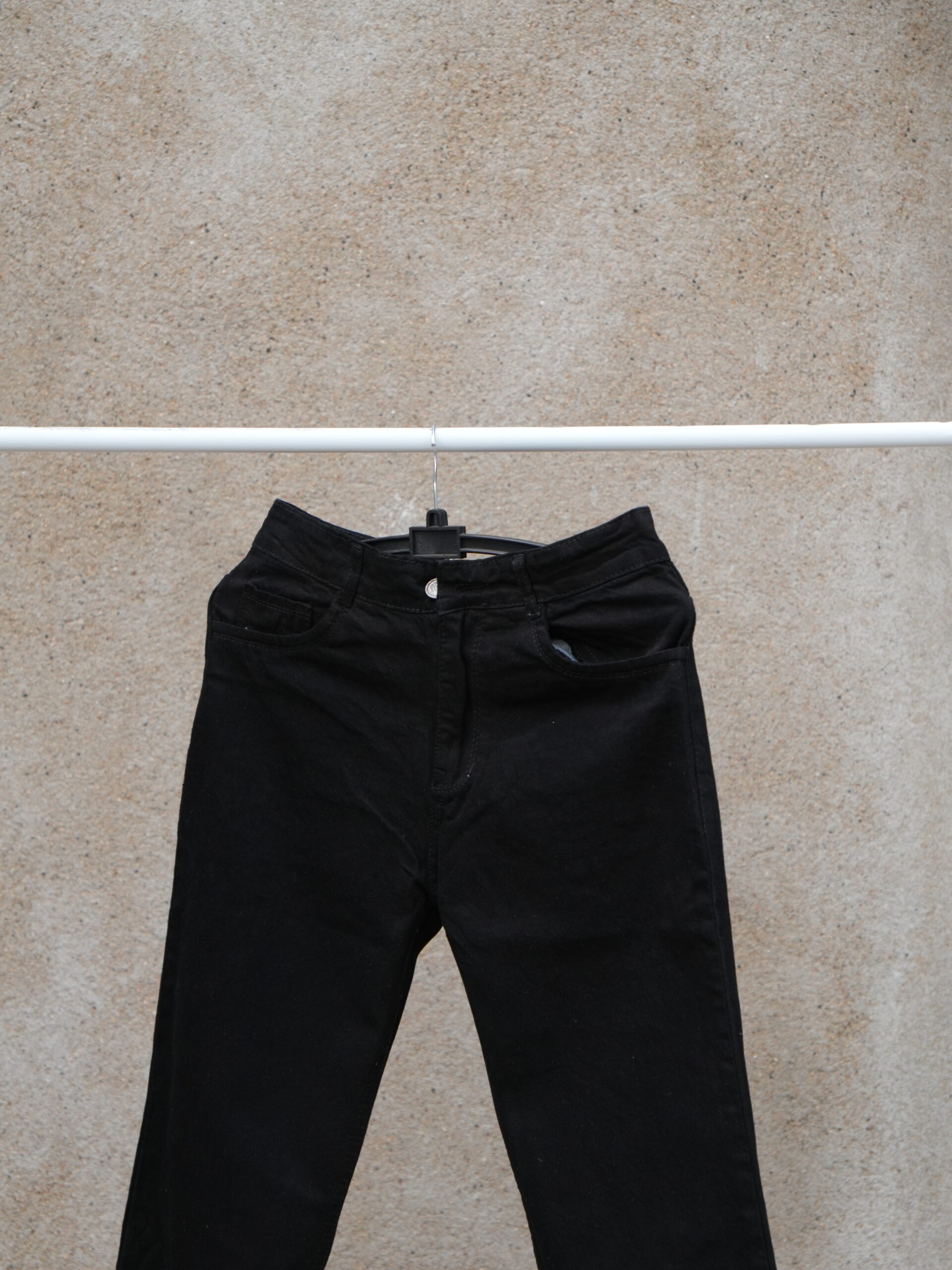 The Urban Shadow: Jet Black Essential Denim