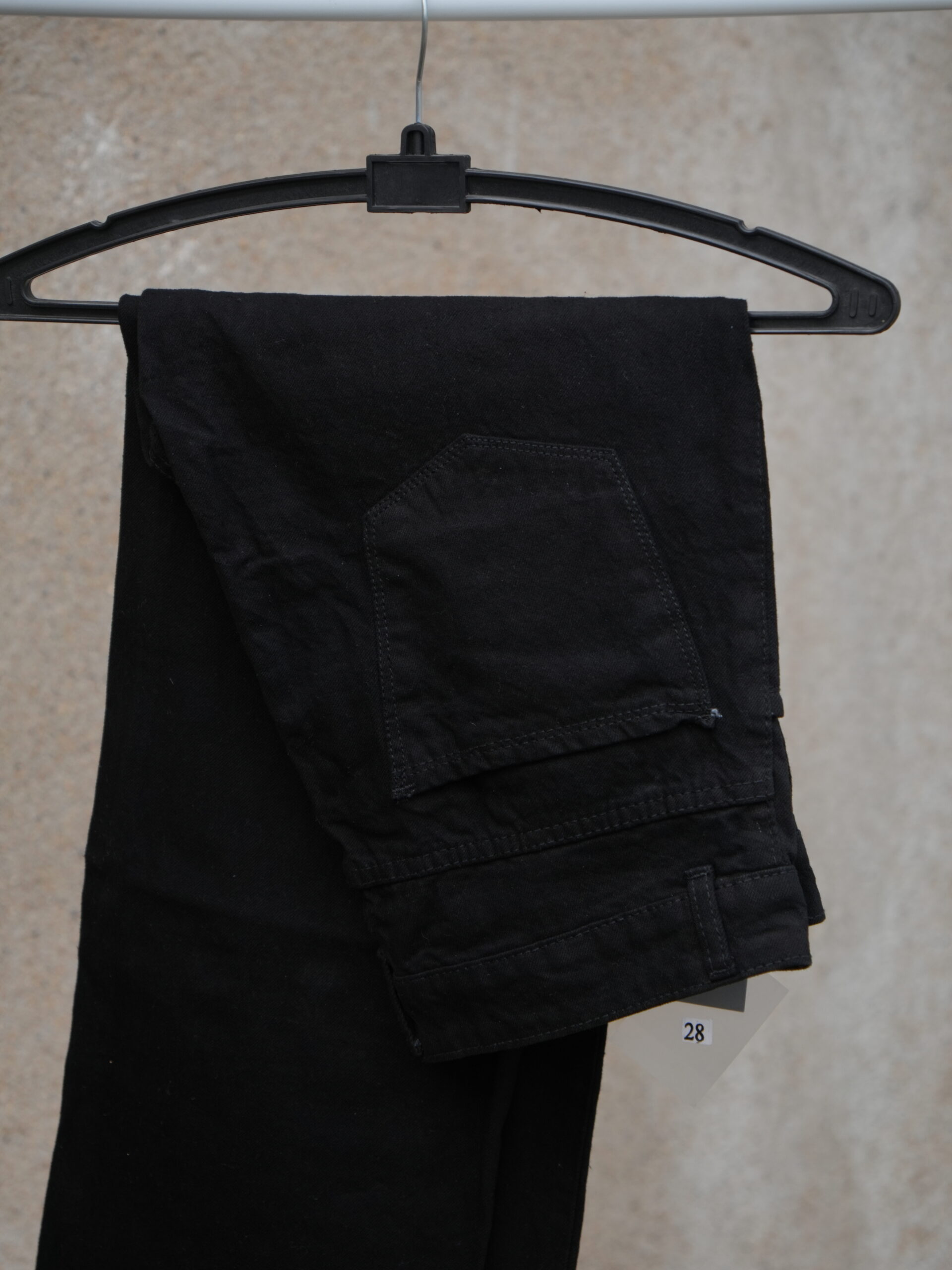 The Urban Shadow: Jet Black Essential Denim