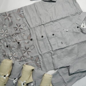 The Flora Luxe: Embroidered Linen-Blend Shirt