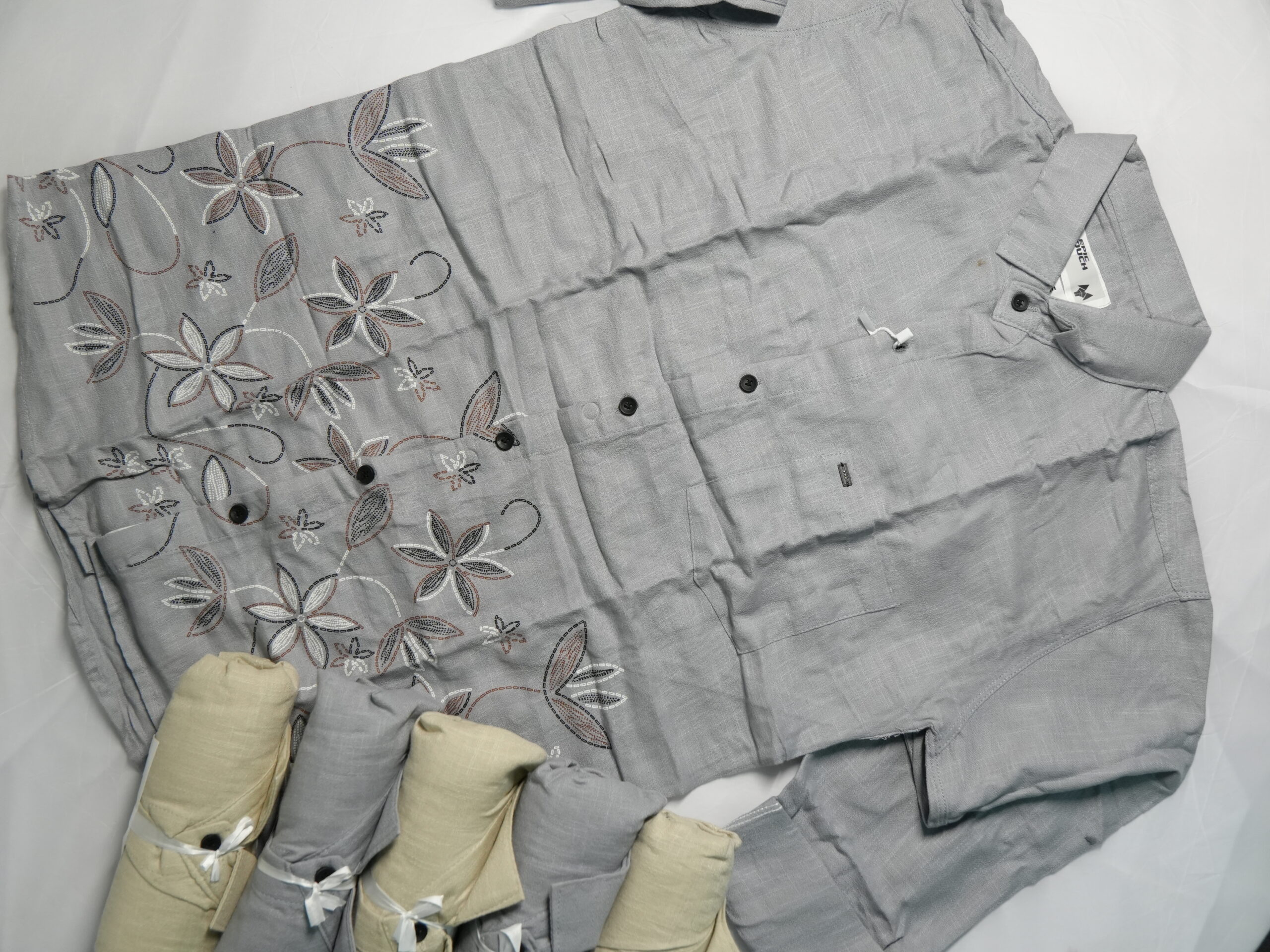 The Flora Luxe: Embroidered Linen-Blend Shirt